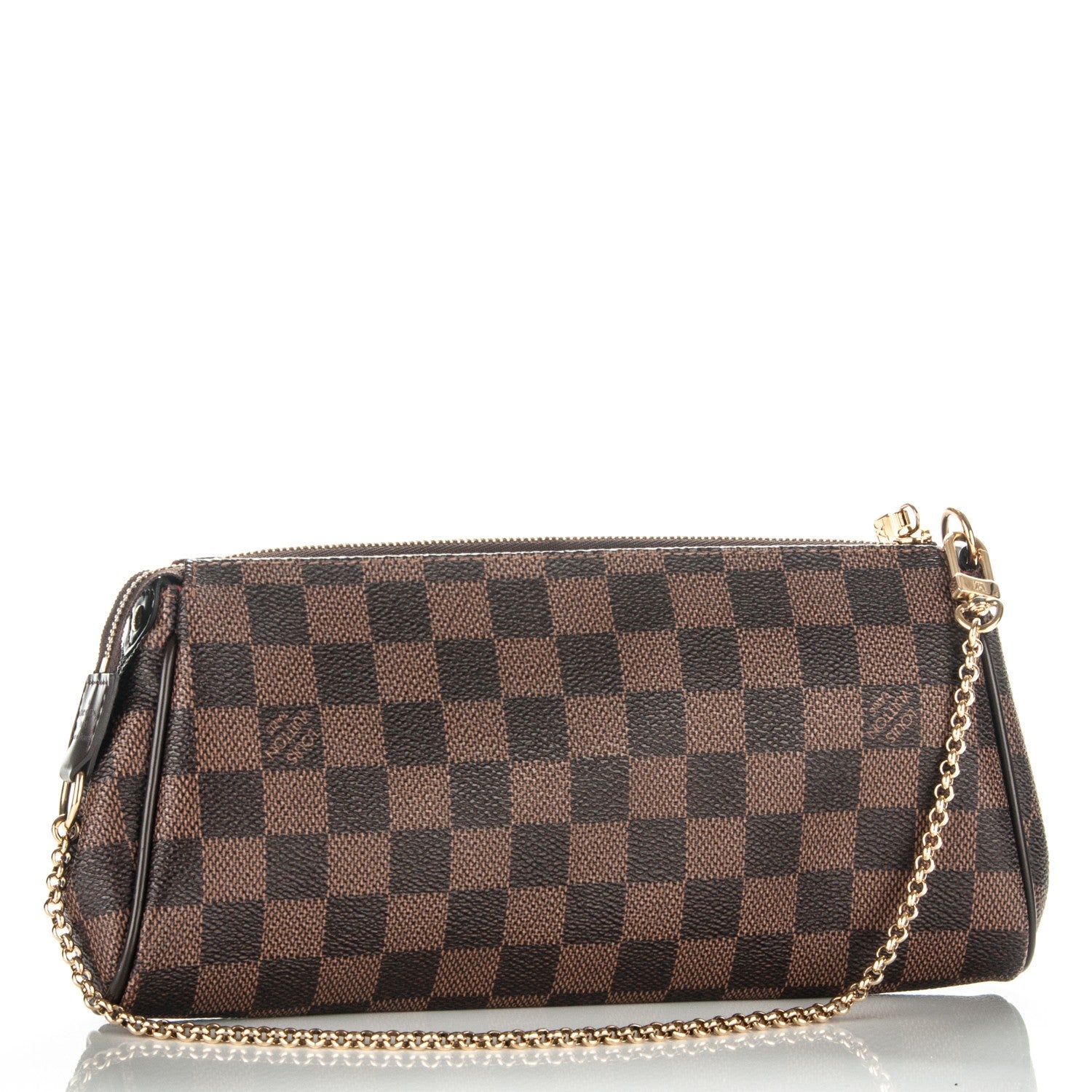 Louis Vuitton Damier Ebene Eva Clutch 3 of 7