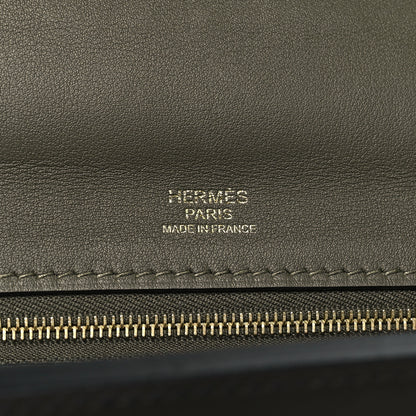 Hermes Taurillon Maurice Swift 24/24 29 Vert Olive Vert Bronze 6 of 10