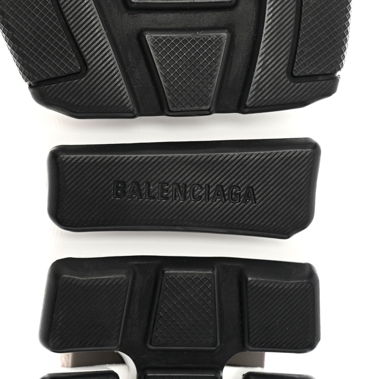 Balenciaga Technical 3D Recycled Knit Bi-Color Sole Womens Speed 2.0 Sneakers 41 Dark Beige White Black 8 of 8
