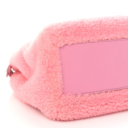 Fendi Shearling Nappa Mini Peekaboo Iconic Satchel Lollypop 10 of 11