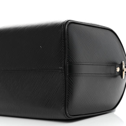 Louis Vuitton Epi Speedy Bandouliere 25 Black 10 of 12