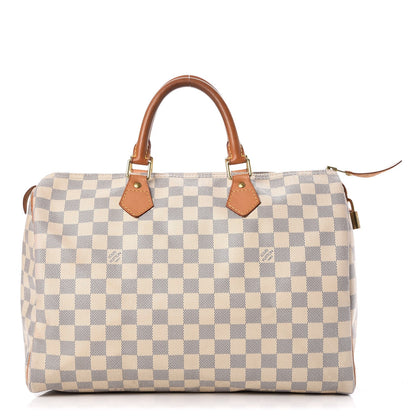 Louis Vuitton Damier Azur Speedy 35 1 of 8