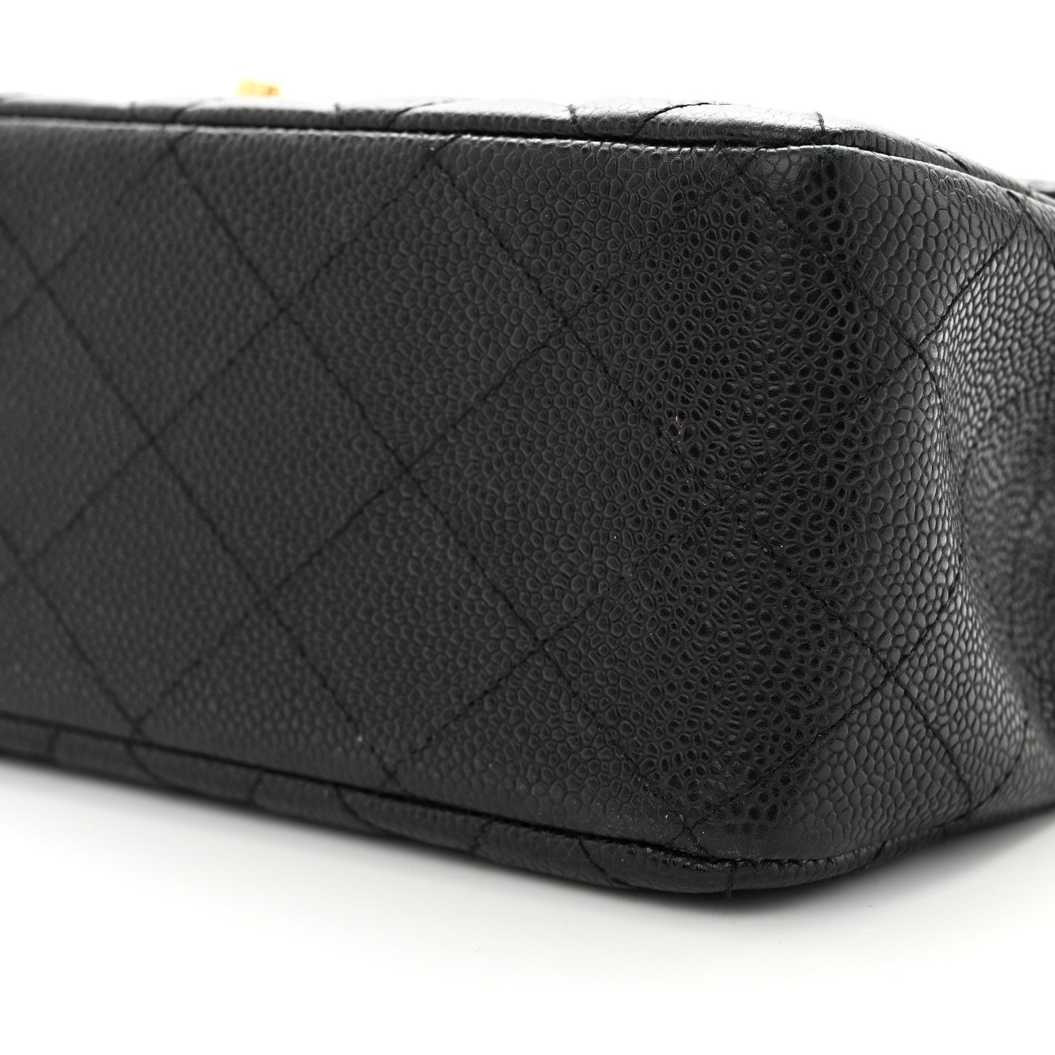 Chanel Caviar Quilted Jumbo Single Flap Black 10 of 10