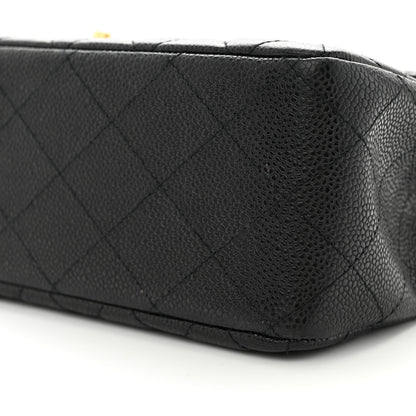 Chanel Caviar Quilted Jumbo Single Flap Black 10 of 10