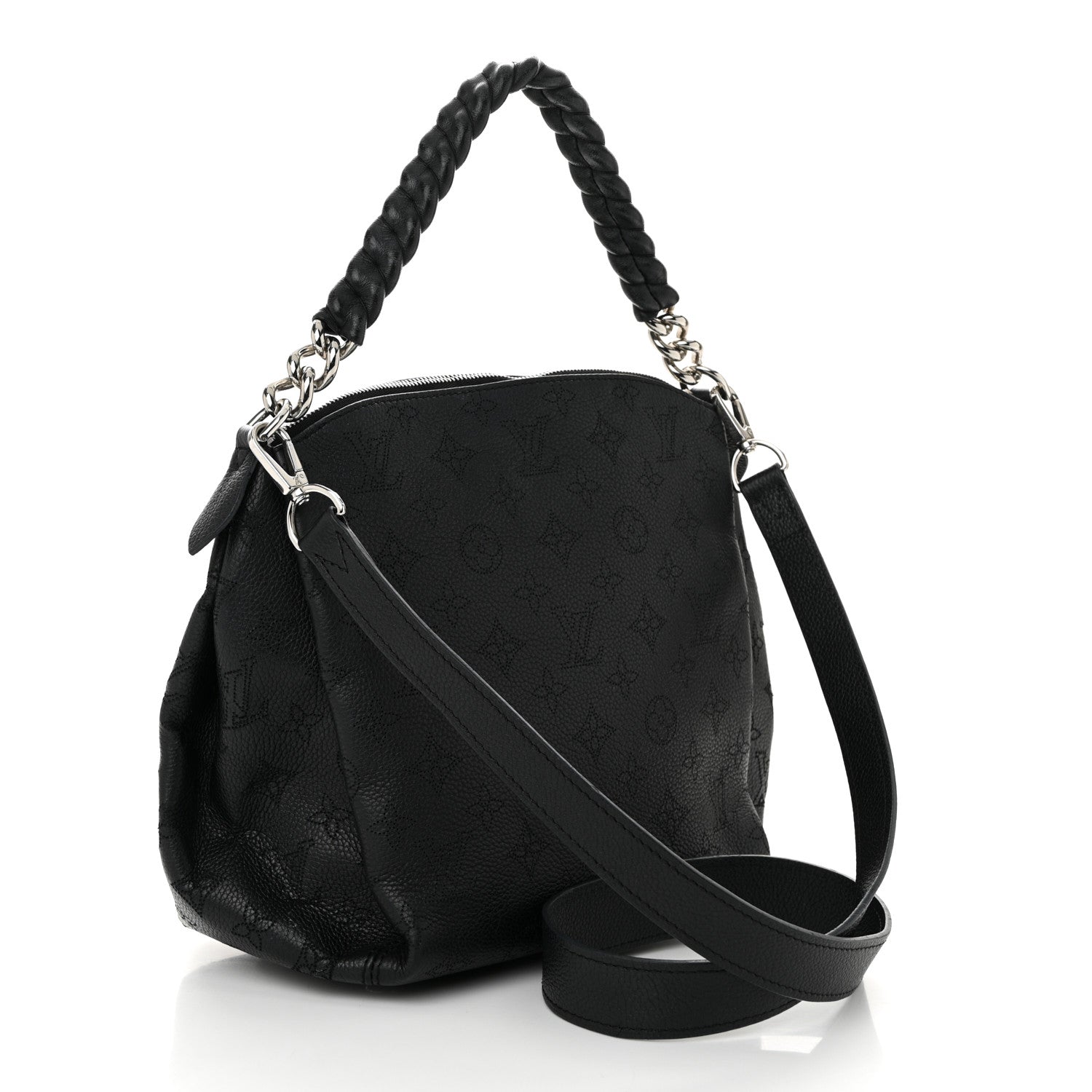 Louis Vuitton Mahina Babylone Chain BB Black 3 of 10