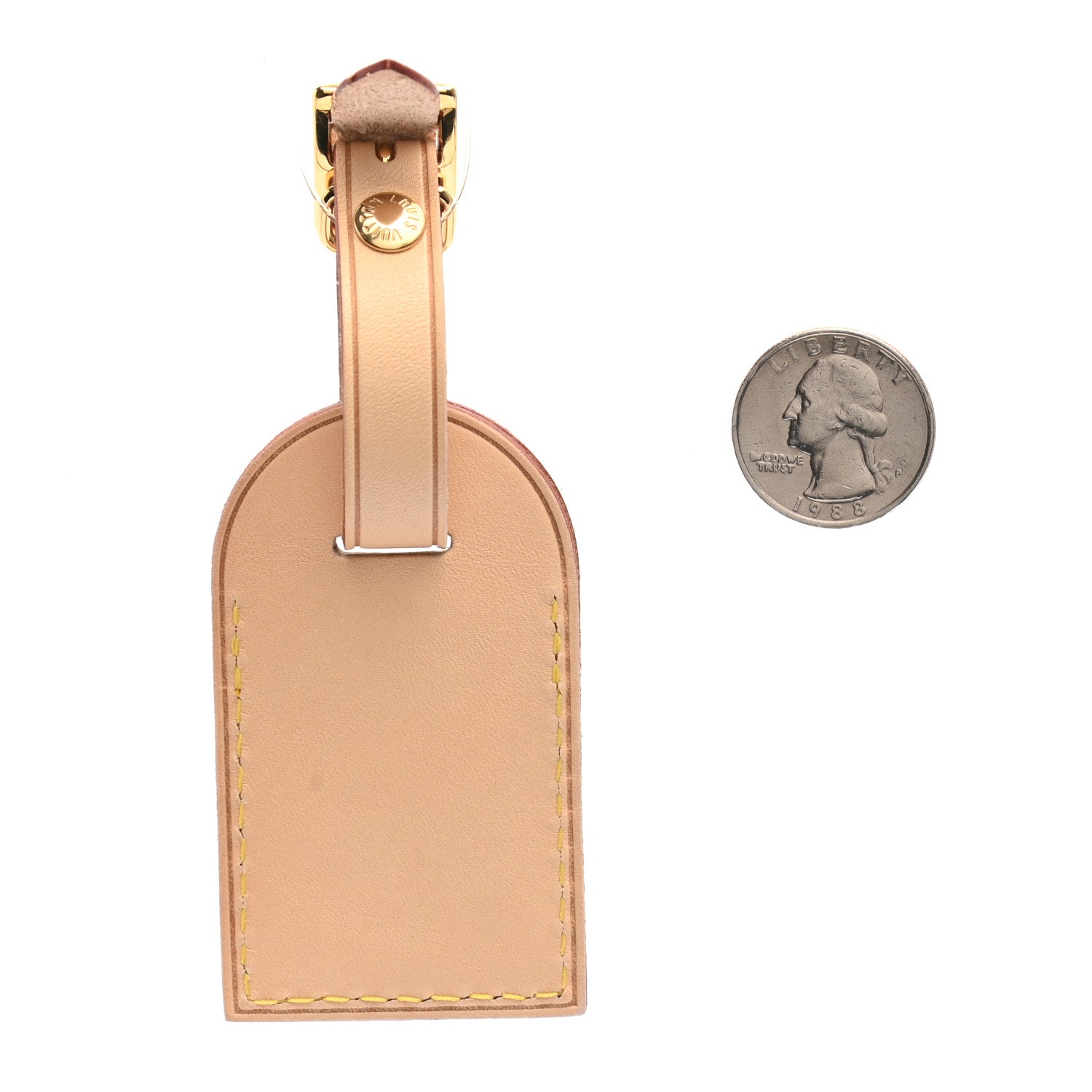 Louis Vuitton Vachetta Luggage Tag 2 of 3