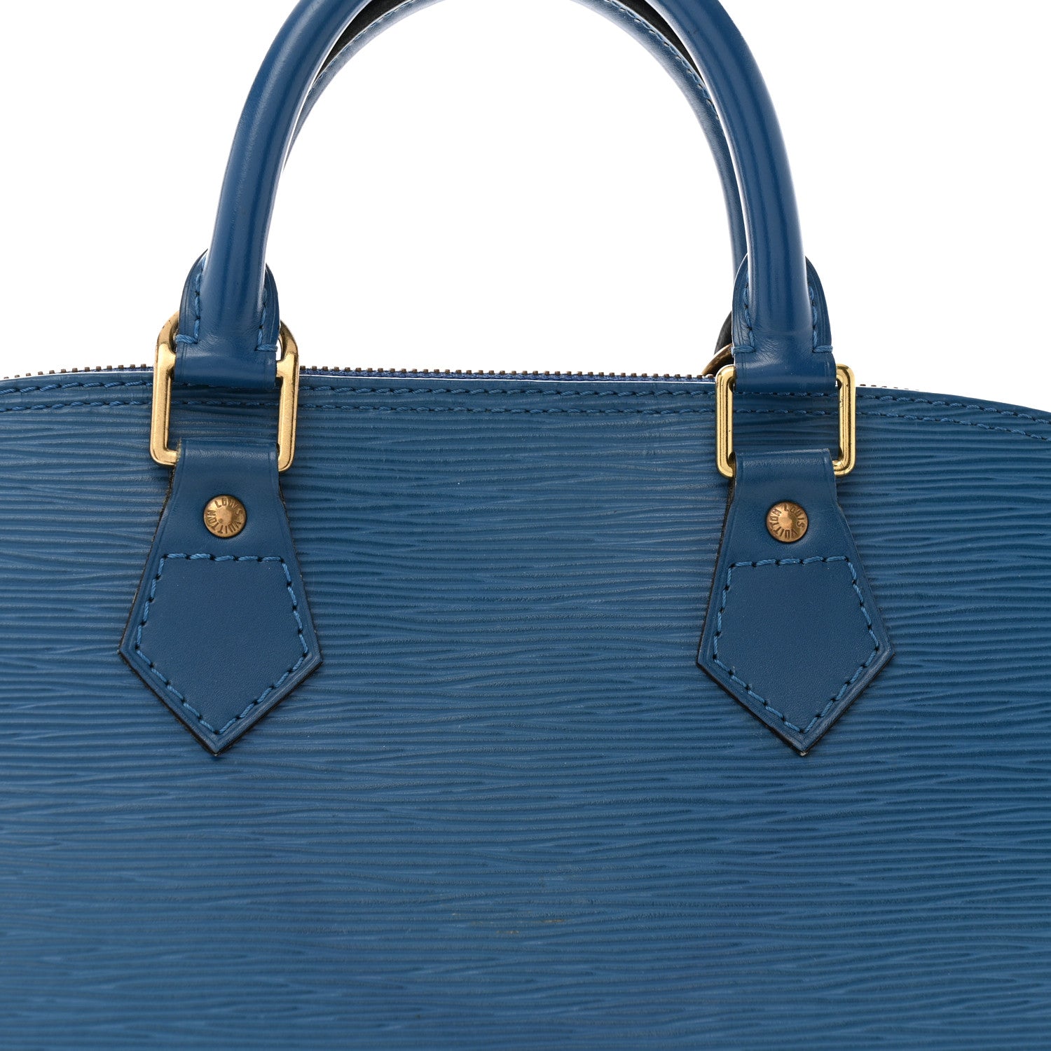 Louis Vuitton Epi Alma PM Cyan 8 of 14