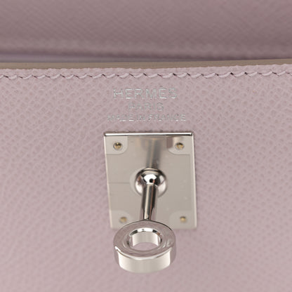 Hermes Epsom Kelly Sellier 25 Mauve Pale 6 of 11