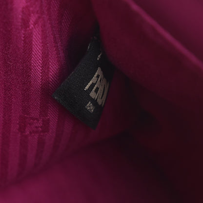 Fendi Vitello Elite Petite 2Jours Tote Magenta 8 of 8