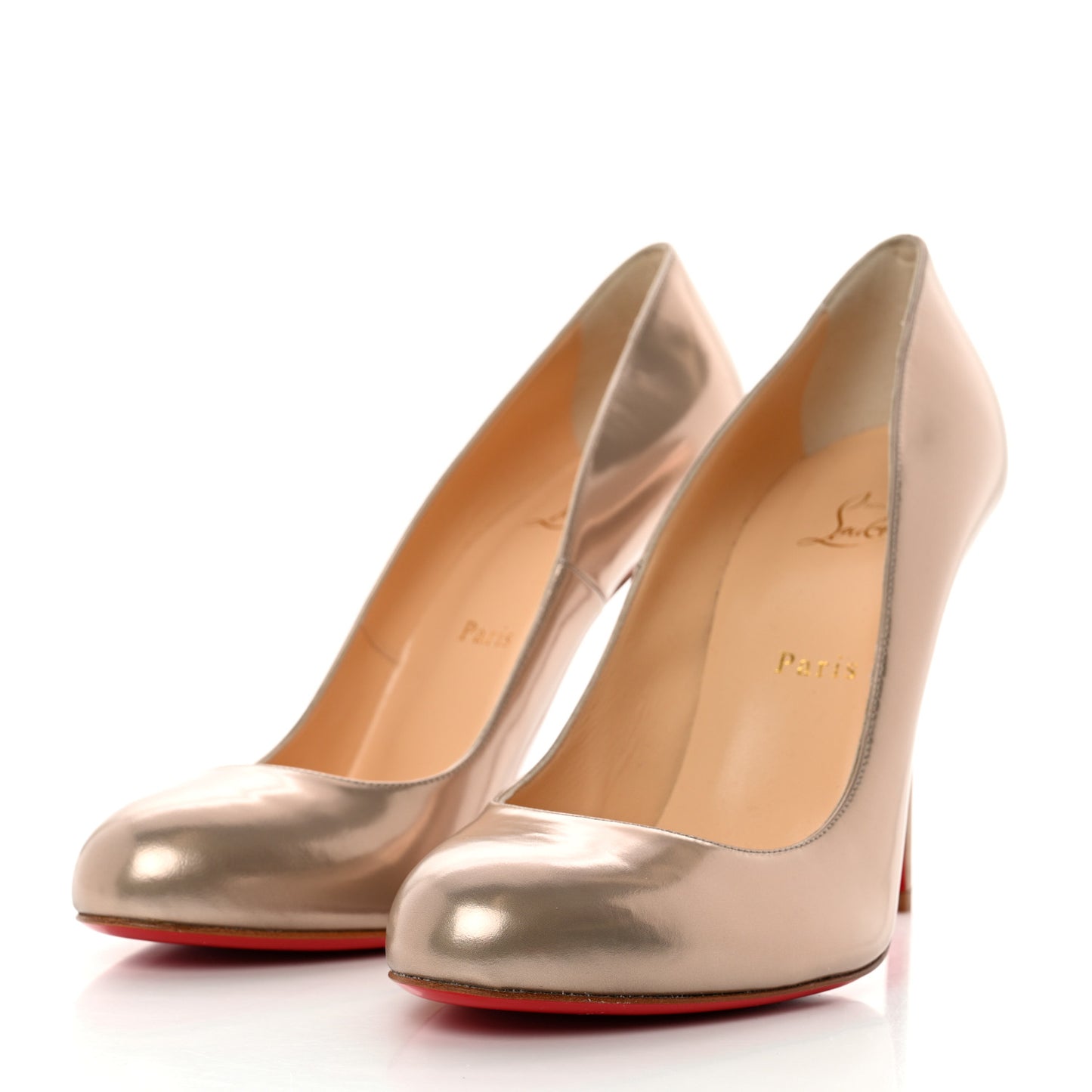 Calfskin Fifi 100 Pumps 41 Beige