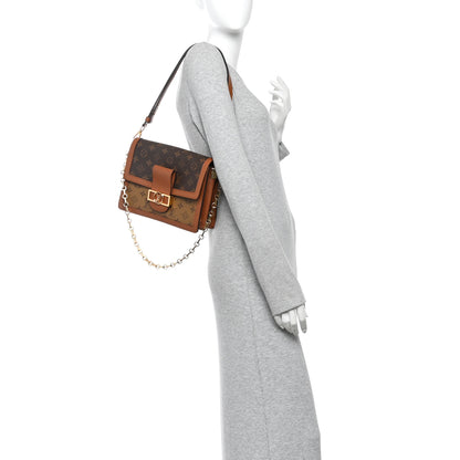Louis Vuitton Reverse Monogram Dauphine MM 2 of 9