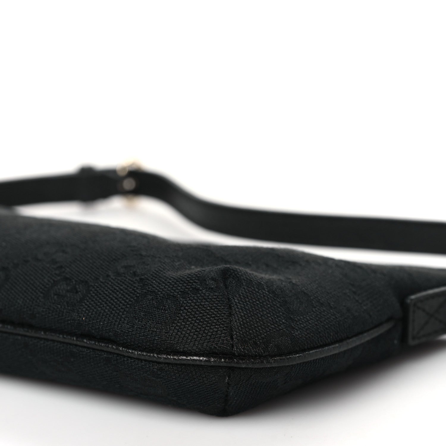 Gucci Monogram Pretty Boat Pochette Black 10 of 10