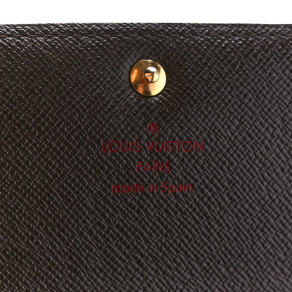 Louis Vuitton Damier Ebene Sarah Wallet 6 of 10