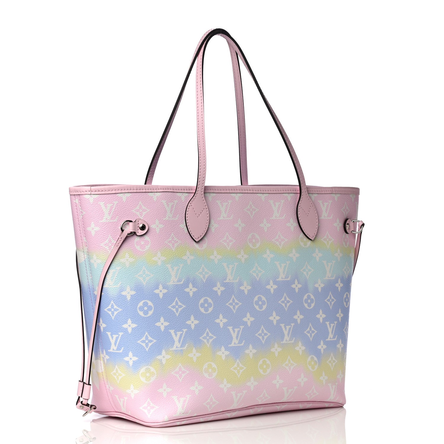 Louis Vuitton Monogram Escale Neverfull MM Pastel 4 of 12
