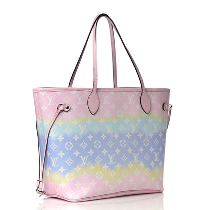 Louis Vuitton Monogram Escale Neverfull MM Pastel 4 of 12