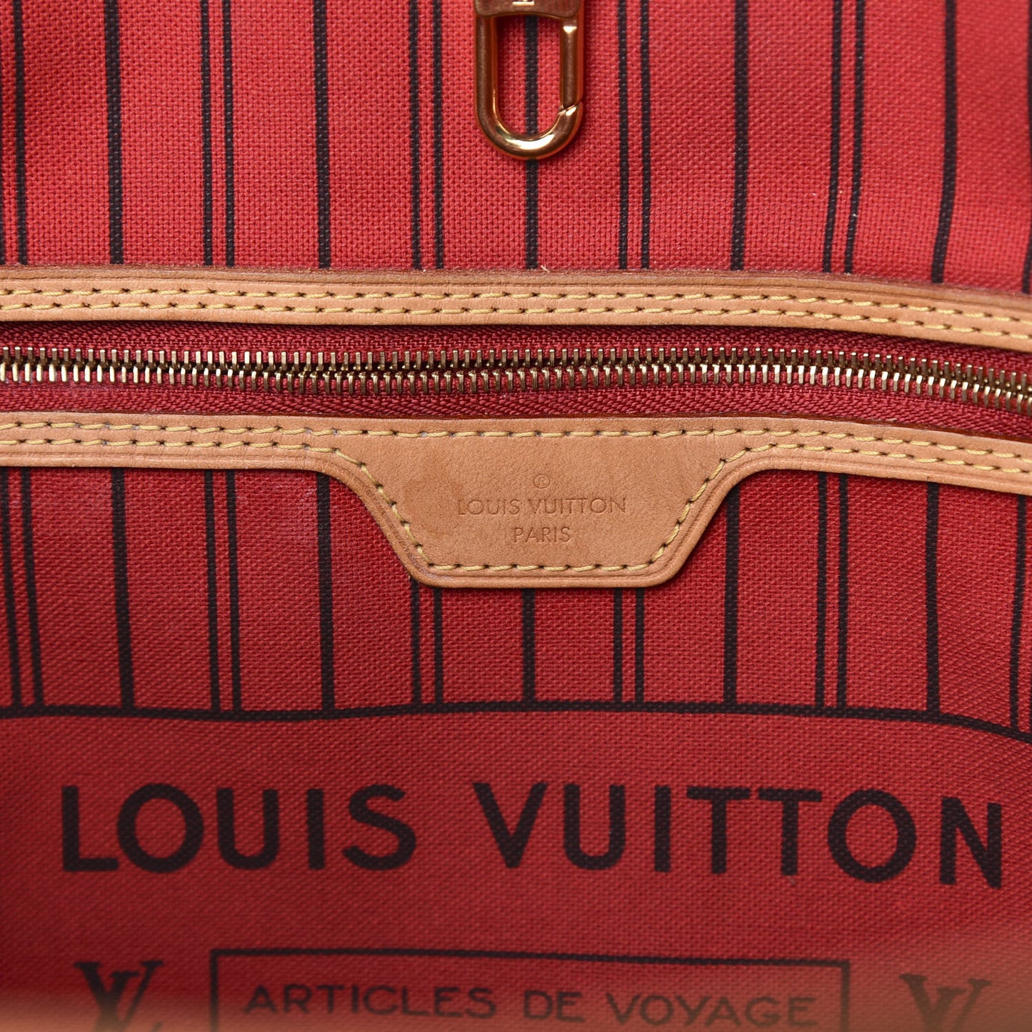 Monogram Neo Neverfull MM Cherry