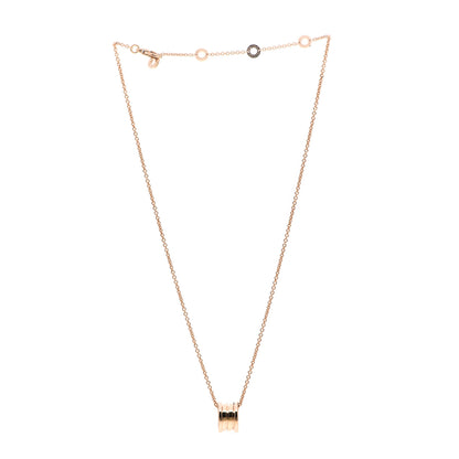 Bulgari 18K Rose Gold B.Zero1 Pendant Necklace 3 of 7