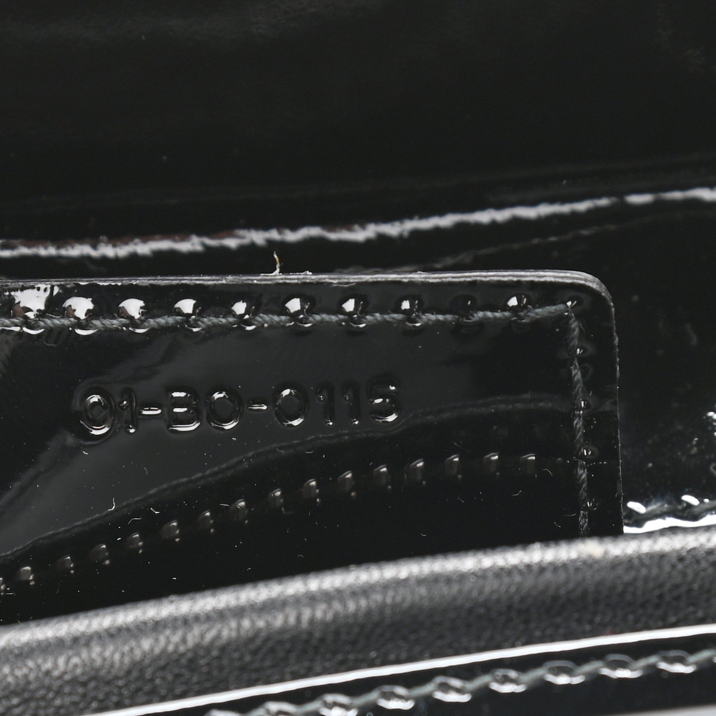 Patent Cannage Medium Lady Dior Black