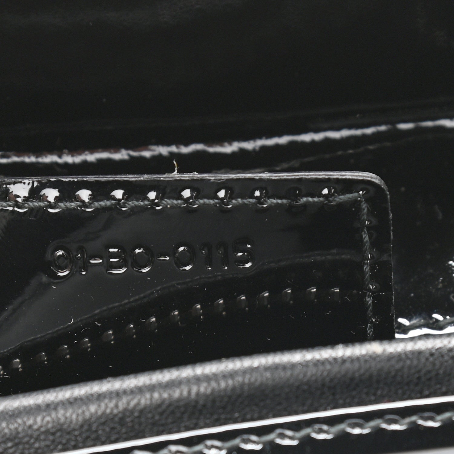 Christian Dior Patent Cannage Medium Lady Dior Black 9 of 9