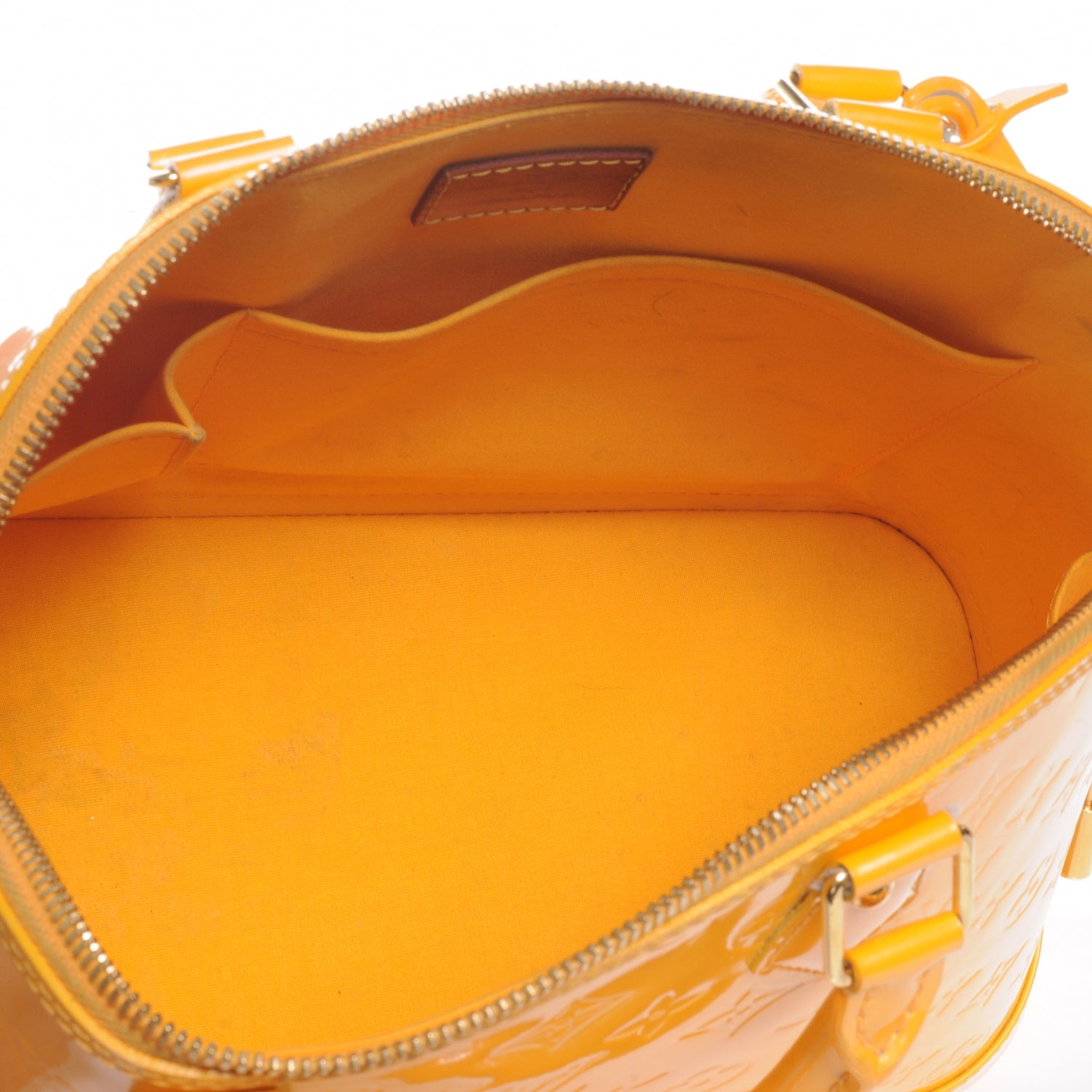 Louis Vuitton Vernis Alma PM Jaune Passion 5 of 7