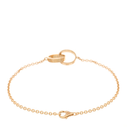 Cartier 18K Yellow Gold Interlocking LOVE Bracelet 2 of 4