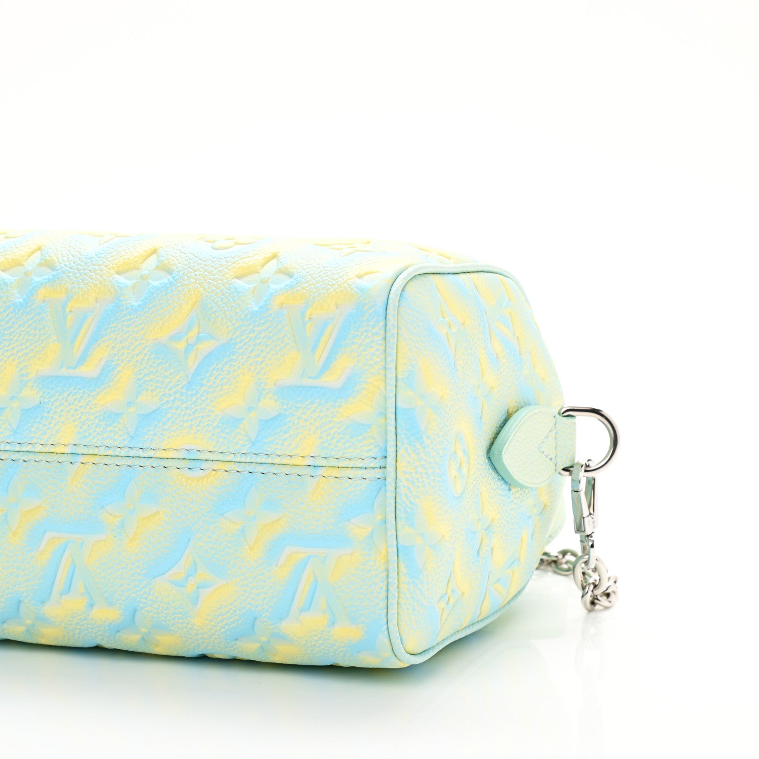 Louis Vuitton Empreinte Monogram Summer Stardust Speedy 20 Water Green 8 of 9