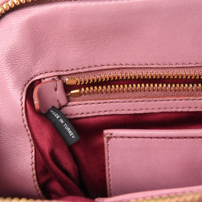 Miu Miu Nappa Matelasse Top Handle Bowler Rosa 11 of 13