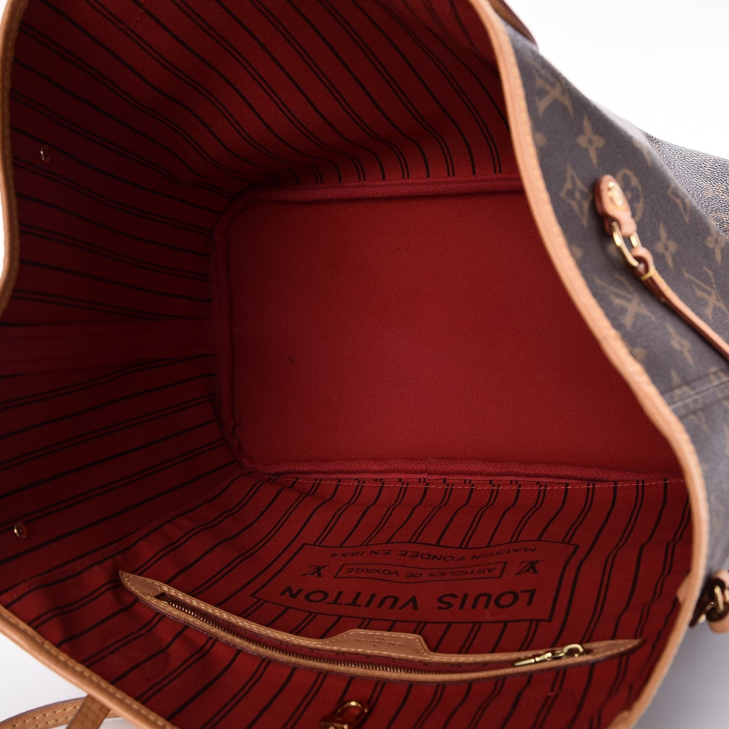 Monogram Neo Neverfull MM Cherry