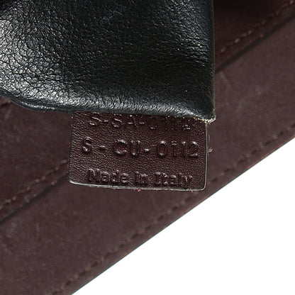 Celine Smooth Calfskin Suede Mini Tri-Color Luggage Burgundy 8 of 9