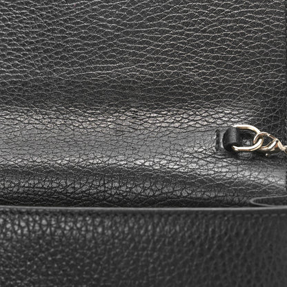 Gucci Dollar Calfskin Medium Betty Chain Wallet Black 7 of 13