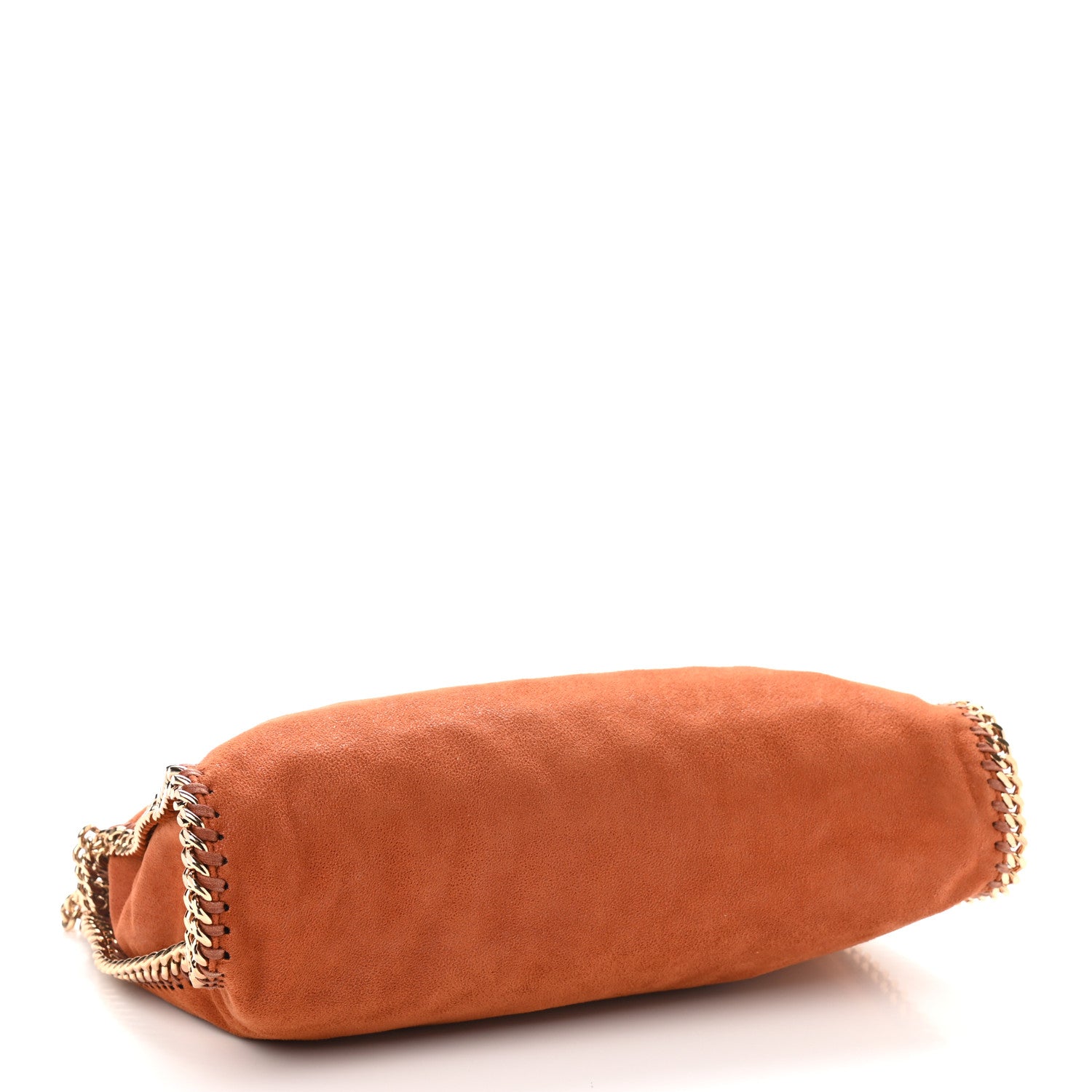 Stella McCartney Shaggy Deer Falabella Fold Over Tote Orange 4 of 9