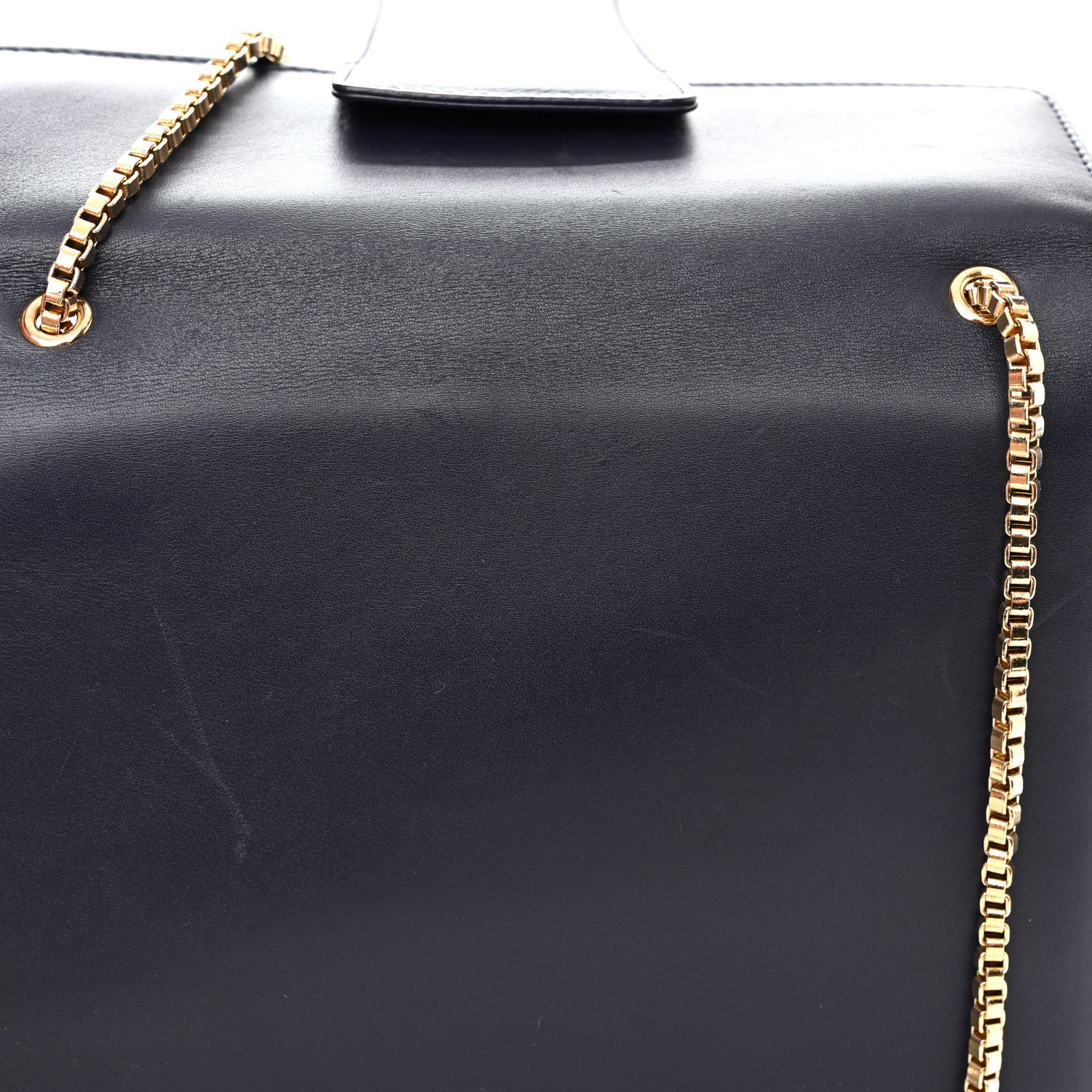 Salvatore Ferragamo Calfskin Thalia Flap Shoulder Bag Black 15 of 15