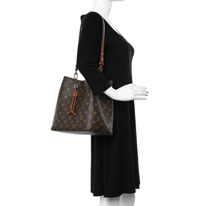 Louis Vuitton Monogram Neonoe MM Caramel 2 of 8