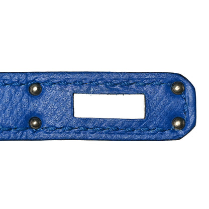 Hermes Epsom Kelly Sellier 25 Bleu Zellige 28 of 38