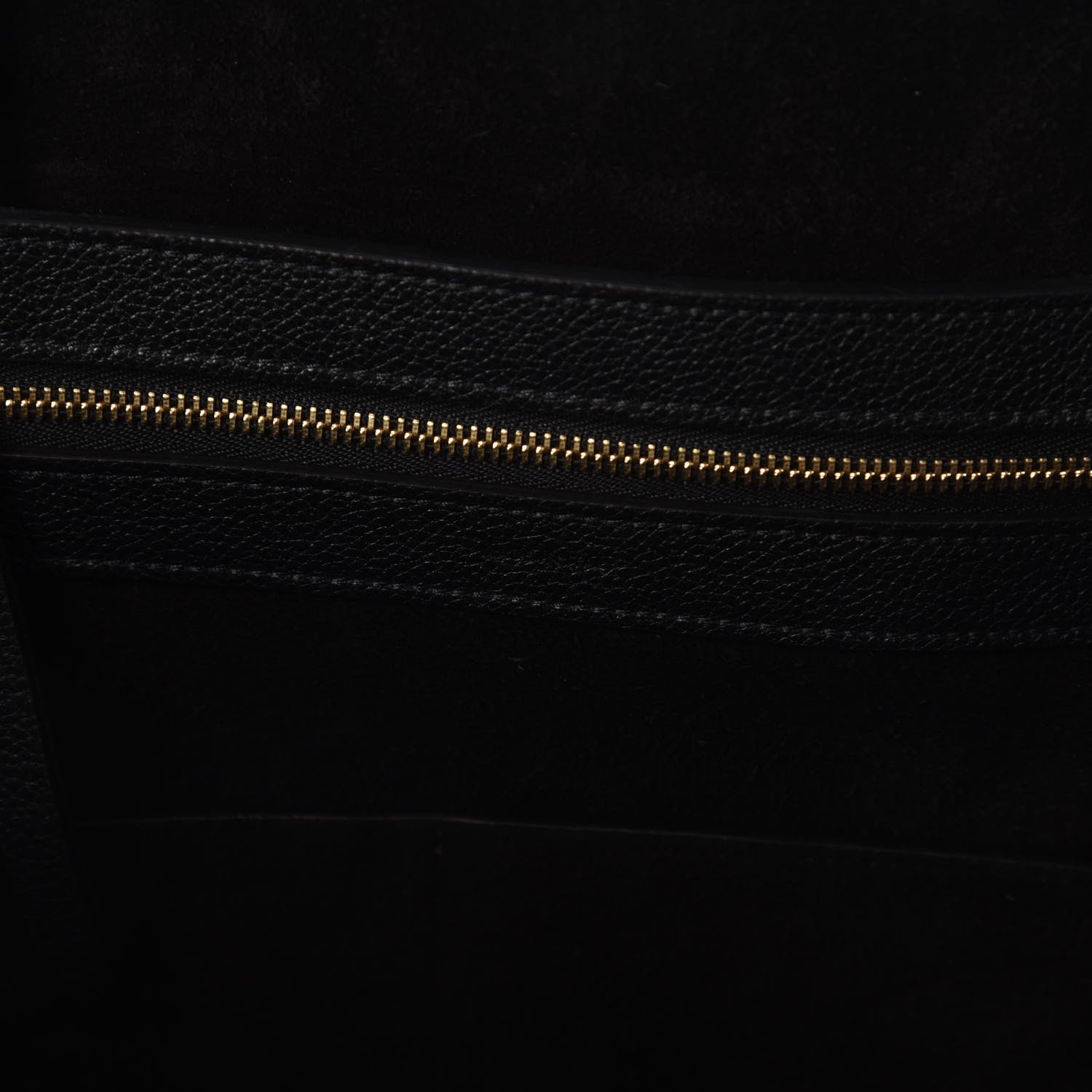 Celine Soft Grained Calfskin Medium Cabas Phantom Black 5 of 7