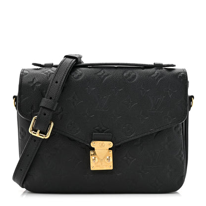 Louis Vuitton Empreinte Pochette Metis Black 1 of 11