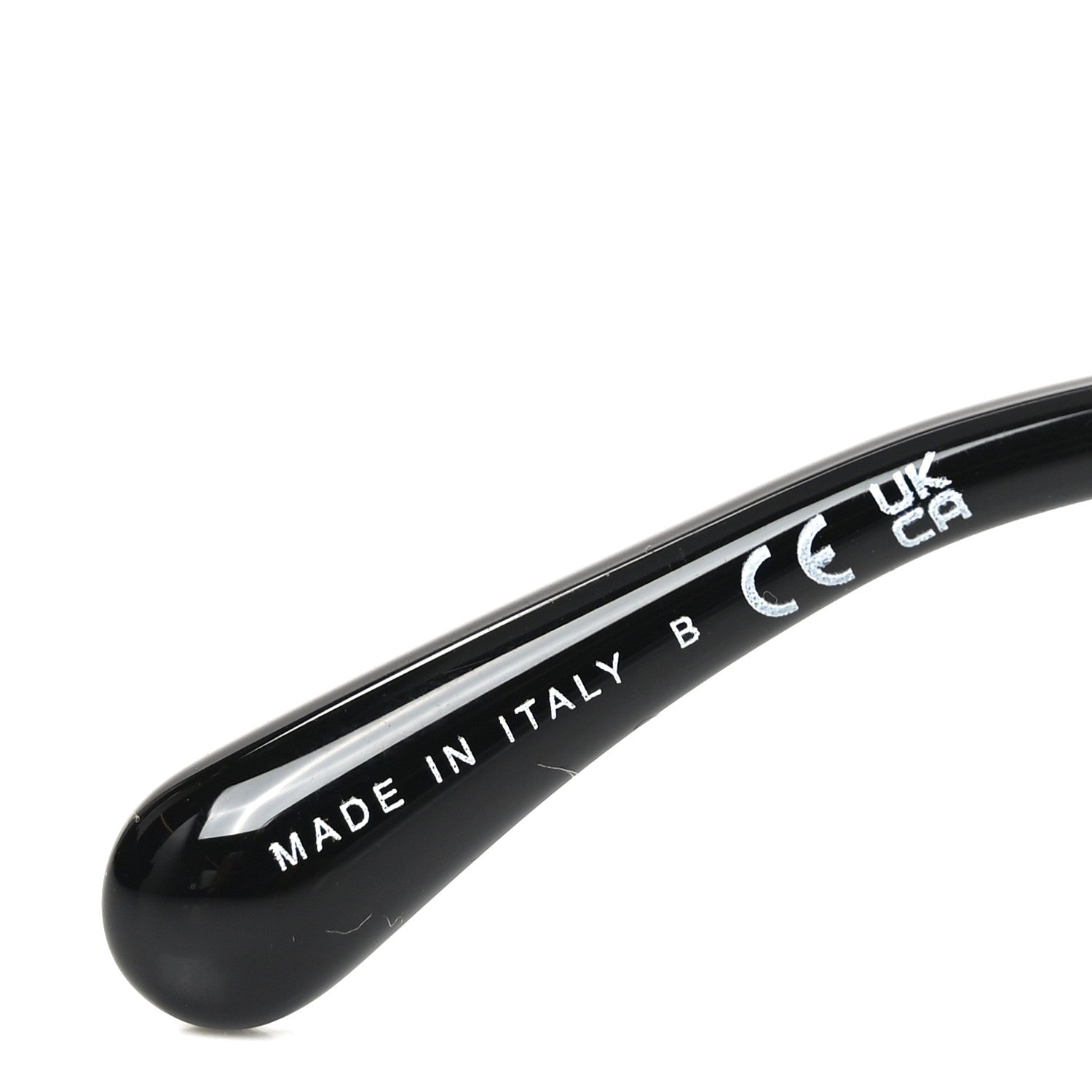 Chanel Acetate Strass Square Sunglasses 5422-B-A Black White 6 of 7