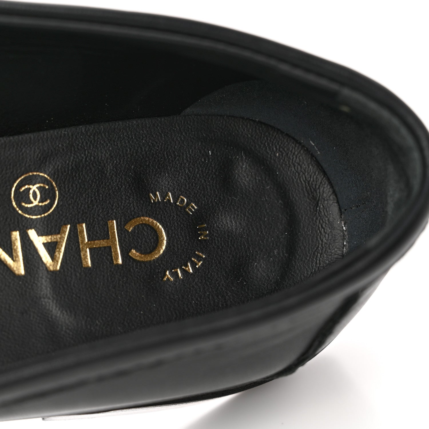 Chanel Lambskin Quilted CC Turnlock Loafers 38.5 Black 10 of 16