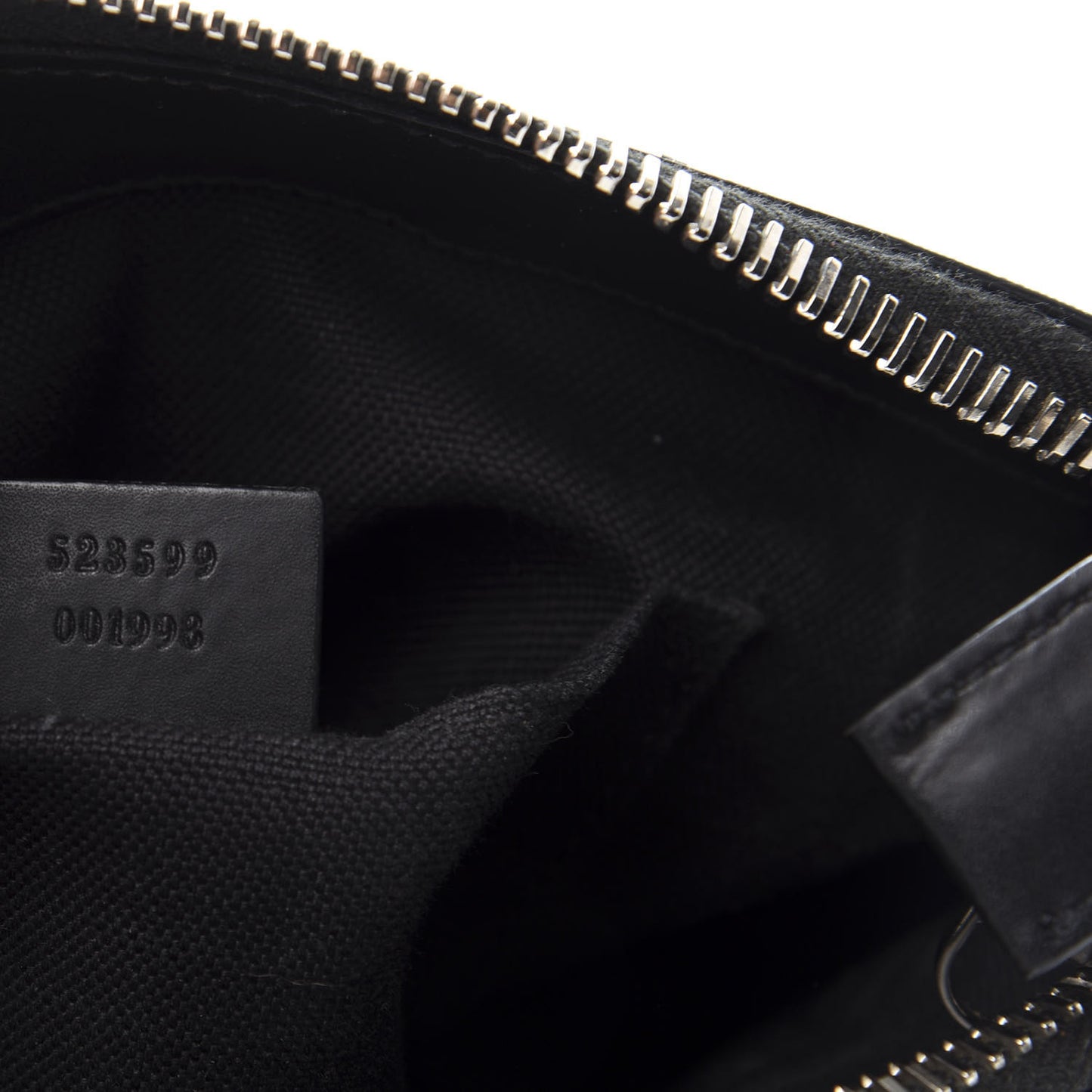 GG Supreme Monogram Web Small Flat Messenger Bag Black Grey