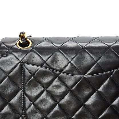 Chanel Lambskin Quilted Small Double Flap Black 15 of 15
