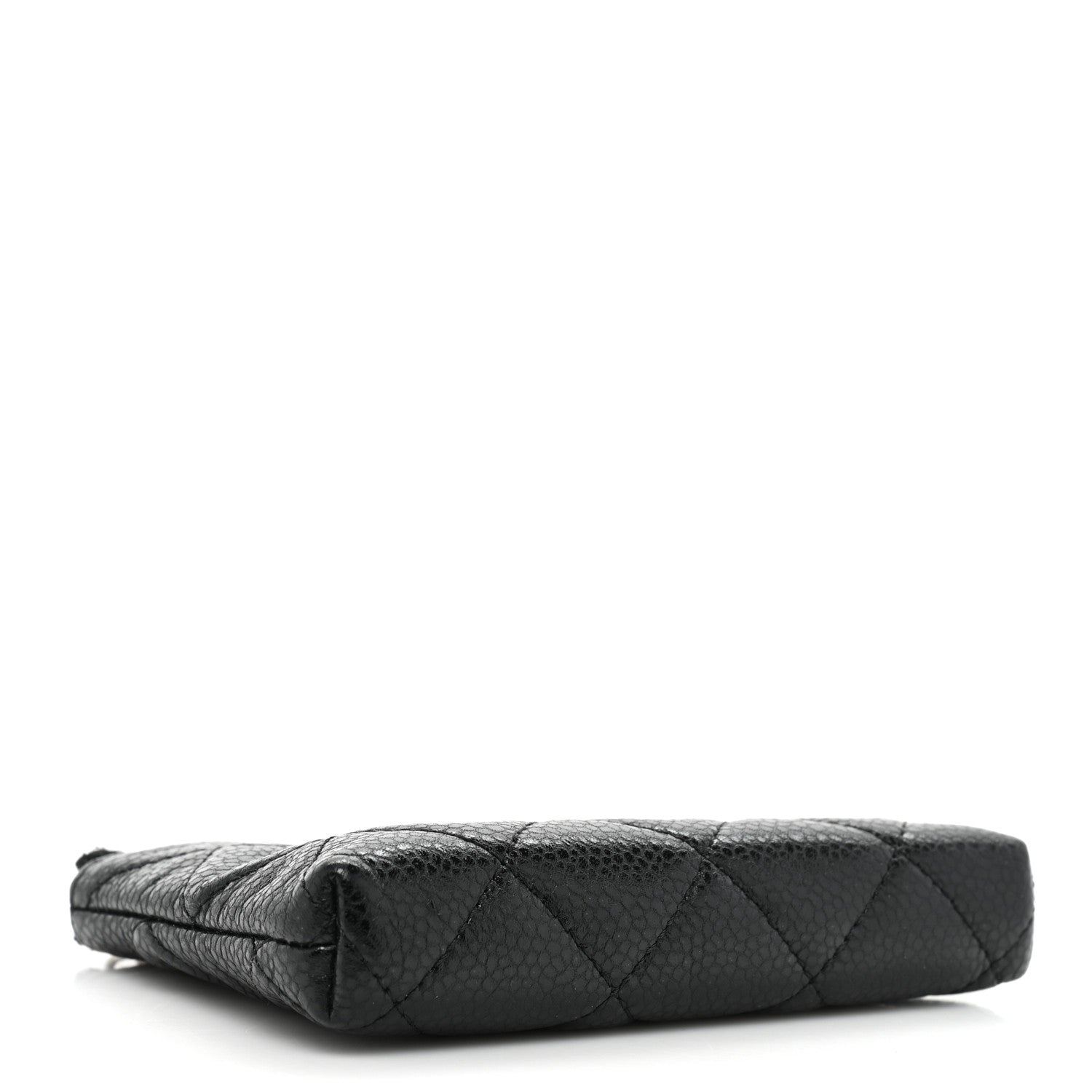 Chanel Calfskin Quilted Key Holder Case Black 4 of 12