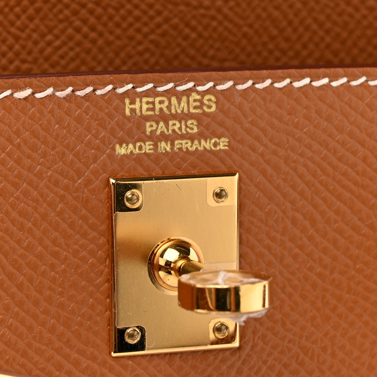 Hermes Epsom Kelly Sellier 25 Gold 6 of 10