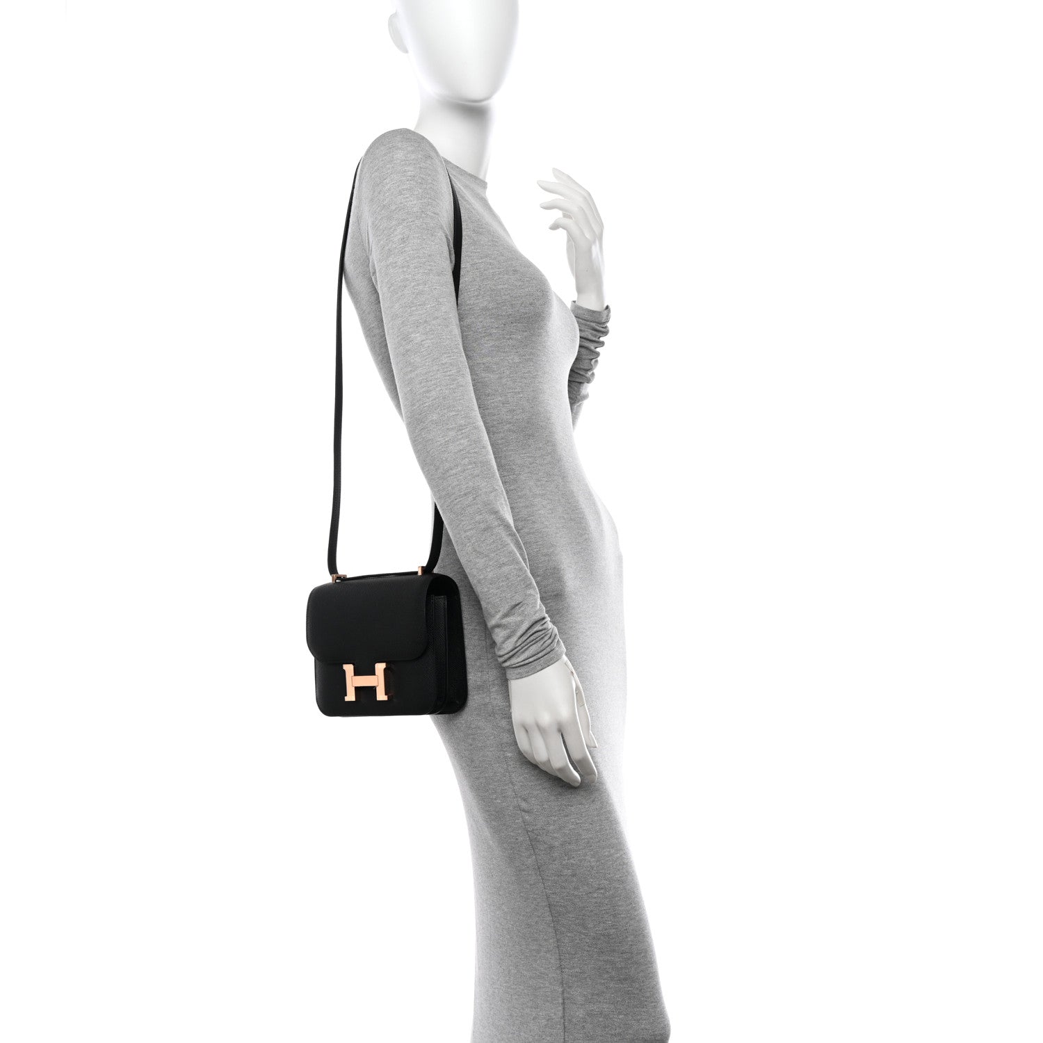 Hermes Epsom Constance 18 Black 2 of 12