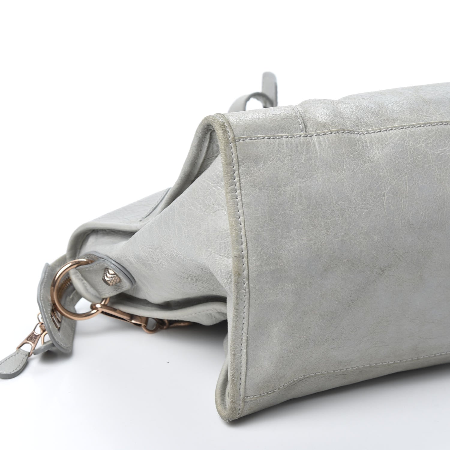 Balenciaga Agneau Giant 12 Rose Gold Hardware Part Time Gris Ciment 5 of 9