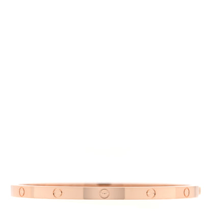 Cartier 18K Pink Gold Small LOVE Bracelet 16 1 of 5