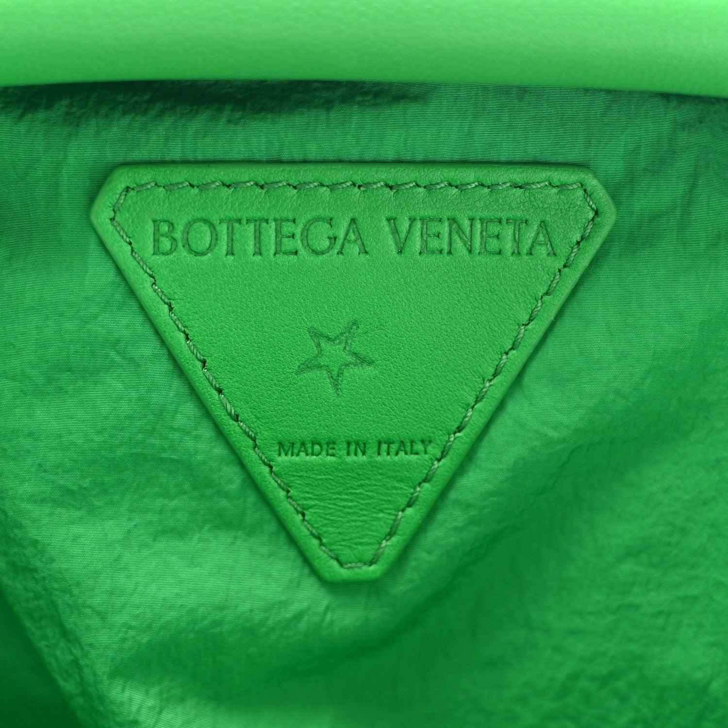 Bottega Veneta Sponge Fabric The Pouch Clutch Grass 6 of 7