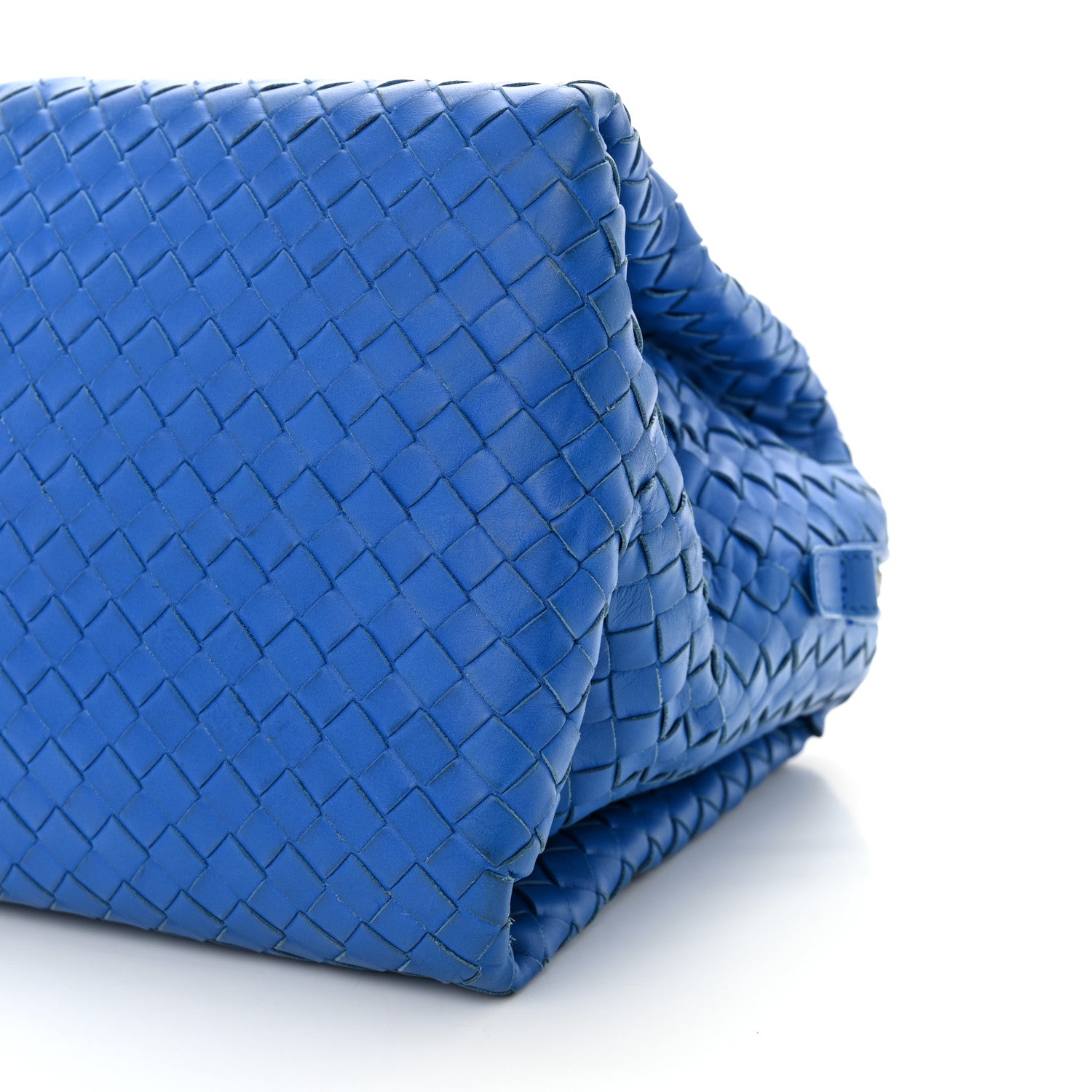 Bottega Veneta Nappa Intrecciato Boston Signal Blue 10 of 12