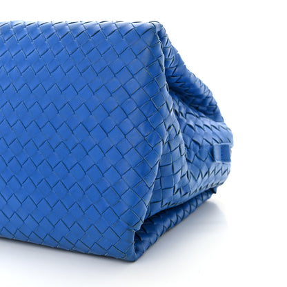 Bottega Veneta Nappa Intrecciato Boston Signal Blue 10 of 12
