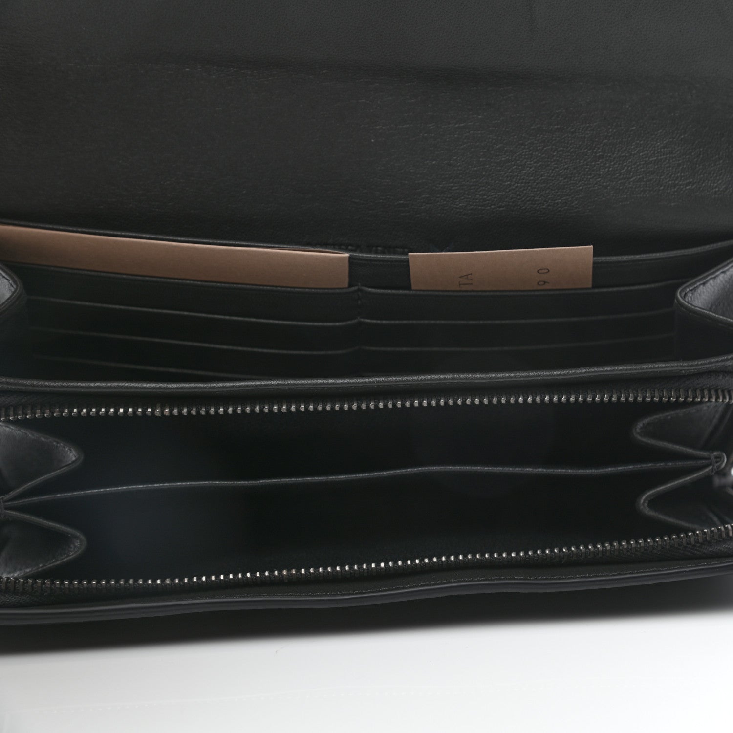 Bottega Veneta Nappa Flowers Continental Flap Wallet Grey 5 of 7
