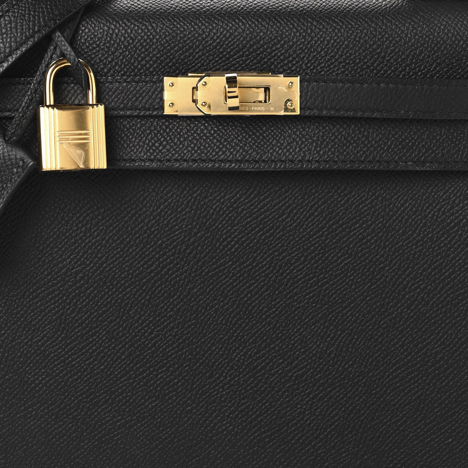 Hermes Epsom Kelly Sellier 25 Black 8 of 14